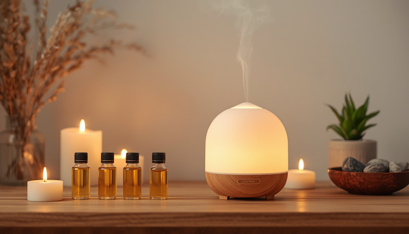 Bloomsygreenan aromatherapy calming ritual with lavender diffuser